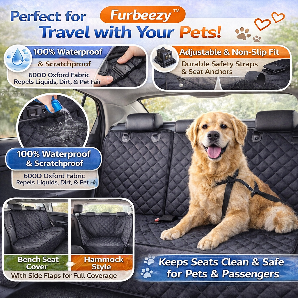 Waterproof car seat cushion