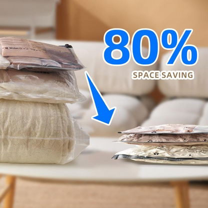 Travel Vacuum Compression Storage Bags with USB Rechargeable Electric Pump Ultra Compact Lightweight Space Savers for Clothing & Travel Essentials Zipper Pouches Outdoor Packing System Hand Organizer Holiday Variety Pack