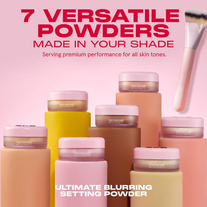 3 Hours Only⏰: FREE Brush + Flawless Skin with Ultimate Blurring Setting Powder!