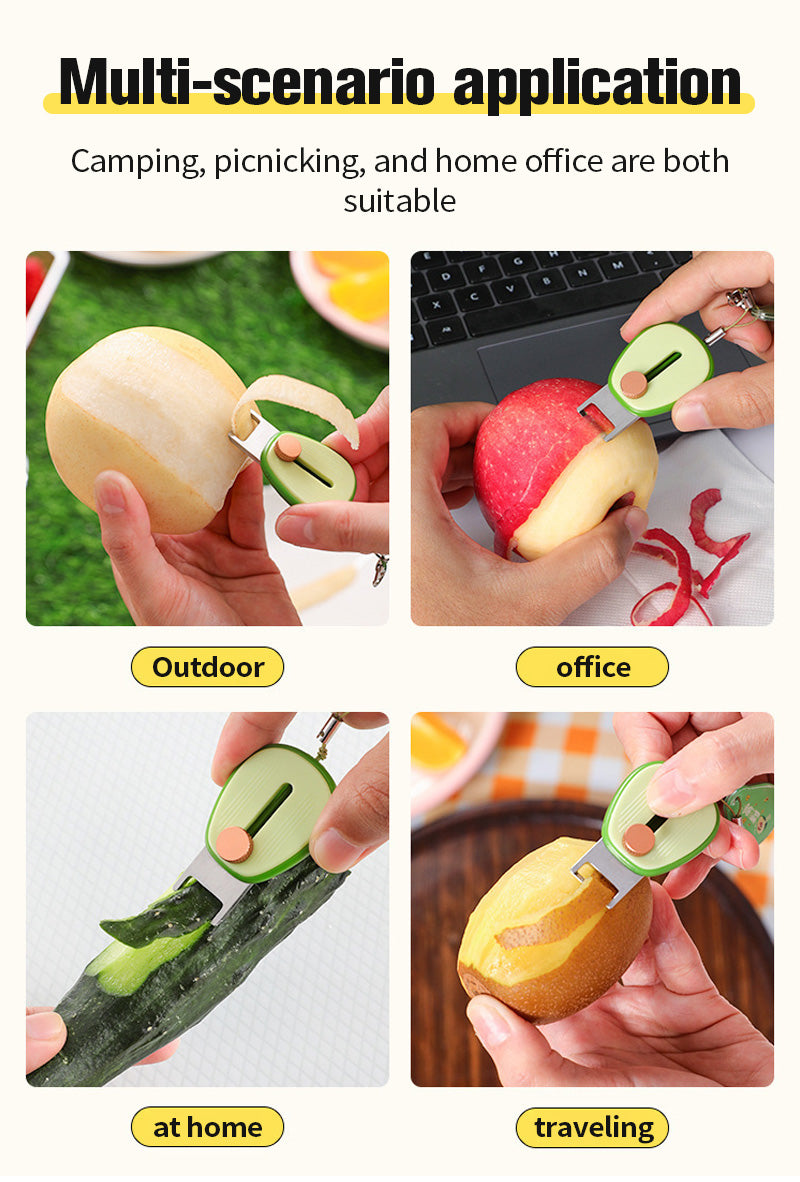 49% OFF — Today Only! 🔥 The Ultimate Portable Fruit Peeler Compact, Retractable & Built for Outdoor Use