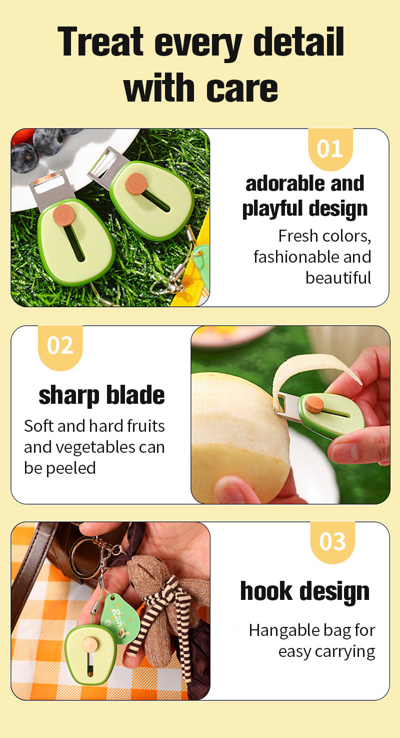 49% OFF — Today Only! 🔥 The Ultimate Portable Fruit Peeler Compact, Retractable & Built for Outdoor Use
