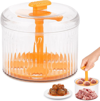 Translucent 5 Balls Meatball Maker