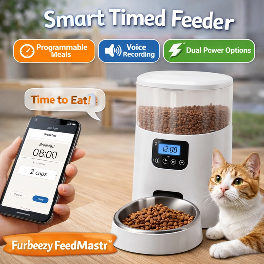 Smart timed feeder