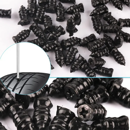 🔥LAST DAY 70% OFF - 🚗Oneswear® Tire Repair Rubber Nails Kit with 2 Sizes