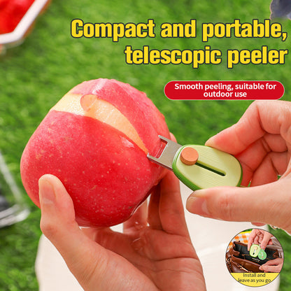 49% OFF — Today Only! 🔥 The Ultimate Portable Fruit Peeler Compact, Retractable & Built for Outdoor Use
