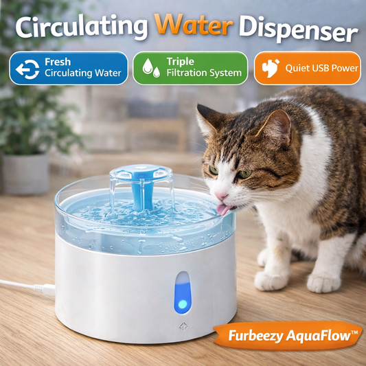 Circulating water dispenser