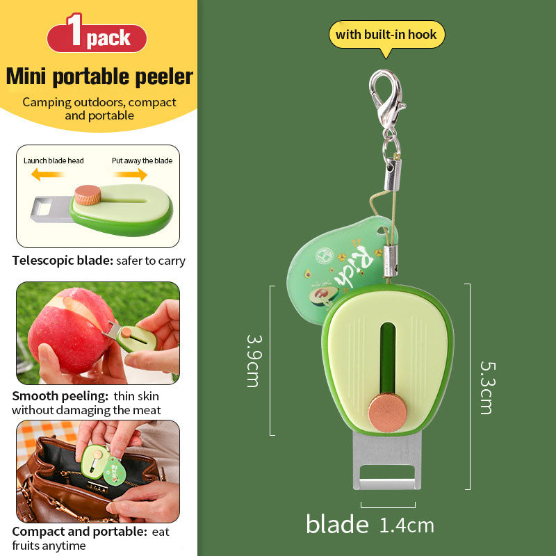 49% OFF — Today Only! 🔥 The Ultimate Portable Fruit Peeler Compact, Retractable & Built for Outdoor Use