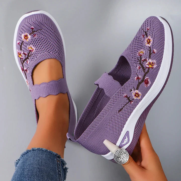 🔥Last Day Promotion 80% OFF - Women's Casual Breathable Slip On Orthopaedic Walking Shoes