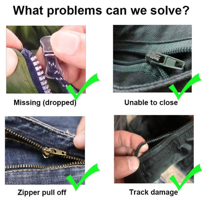 🔥Last Day Clearance Sale 50% OFF🎁 Oneswear® Removable Zipper Repairer