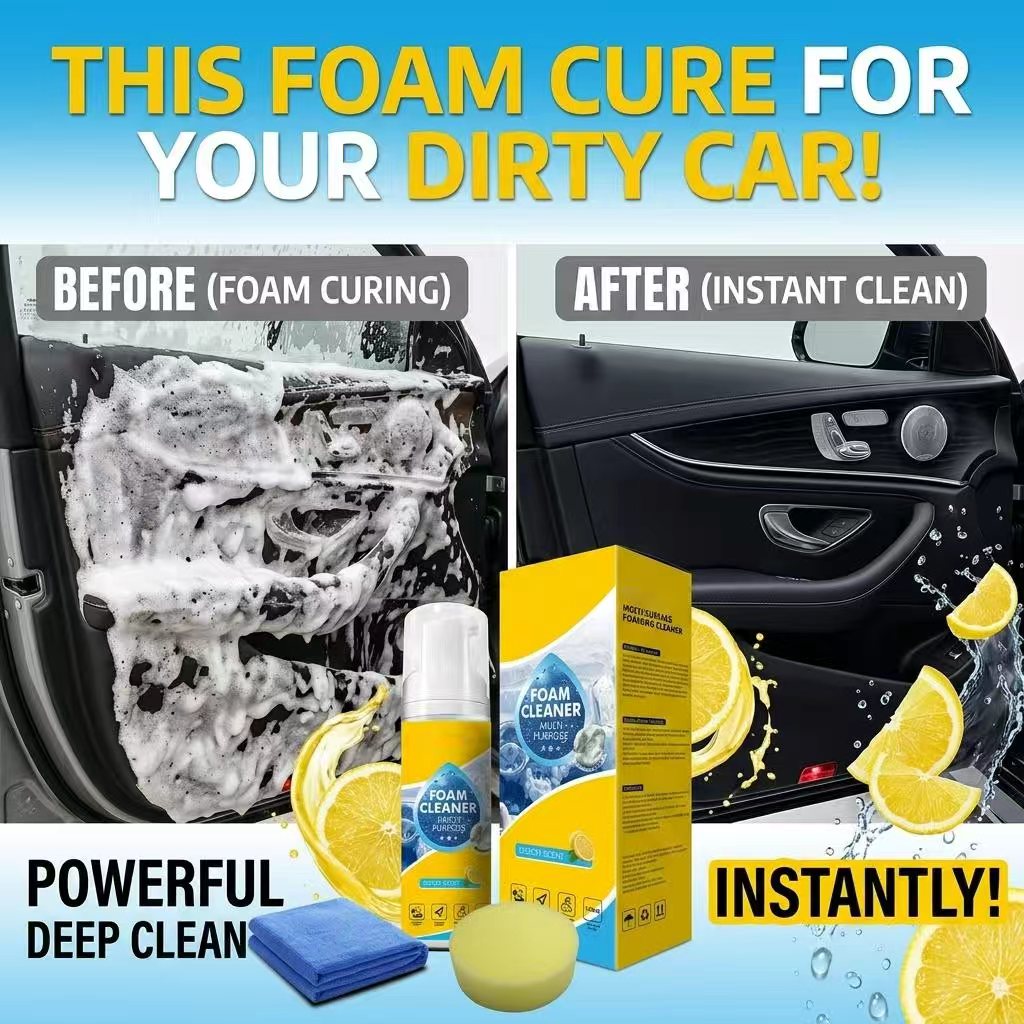 🌀🔥Last Day 80% OFF💦 4-in-1 Multi-Enzyme Foam Cleaner