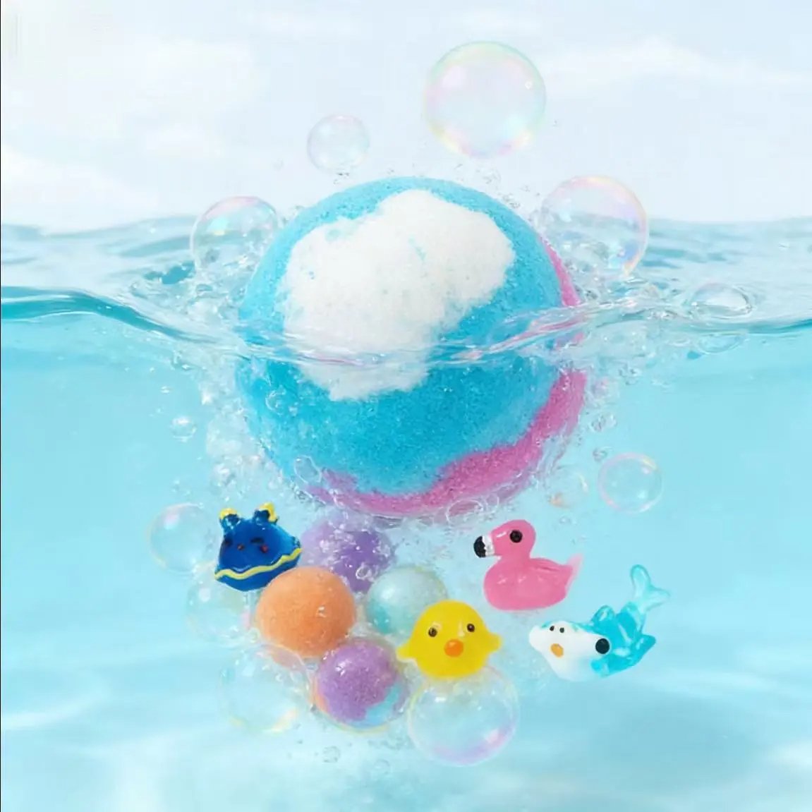 12-Pack Ocean Surprise Bath Bombs