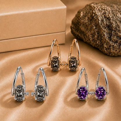 (SPECIAL SALE – LAST DAY: 80% OFF 🔥) 👩🏻‍⚕️🎁 Germanium & Magnesium Earrings – Lymphatic Vitality & Magnetic Therapy