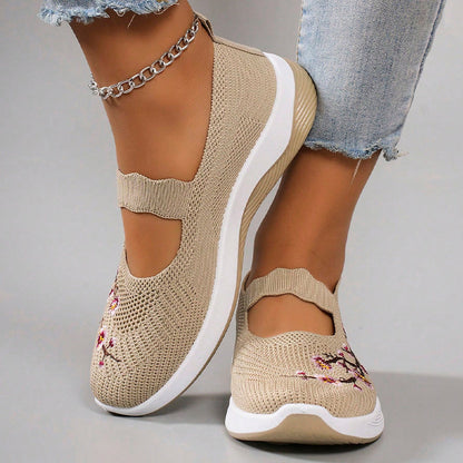 🔥Last Day Promotion 80% OFF - Women's Casual Breathable Slip On Orthopaedic Walking Shoes