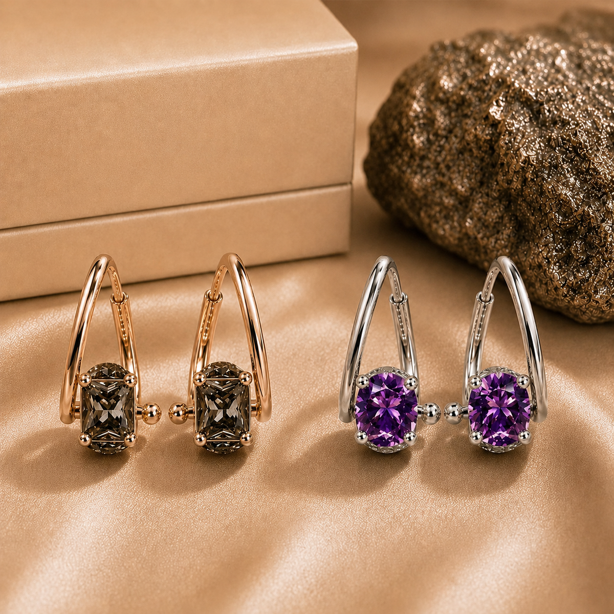 (SPECIAL SALE – LAST DAY: 80% OFF 🔥) 👩🏻‍⚕️🎁 Germanium & Magnesium Earrings – Lymphatic Vitality & Magnetic Therapy