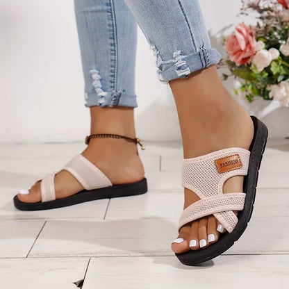 🚨𝙇𝘼𝙎𝙏 𝘿𝘼𝙔: 𝟴𝟬% 𝙊𝙁𝙁: Lightweight Comfort Slides for Women – Breathable, Versatile & Easy to Slip On