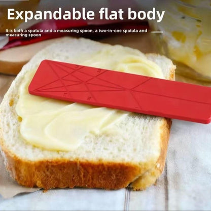 🔥Polygonal Flat 3-In-1 Measuring Spoons Set, Magnetic Foldable Multi-Purpose Cooking Baking BBQ Utensils