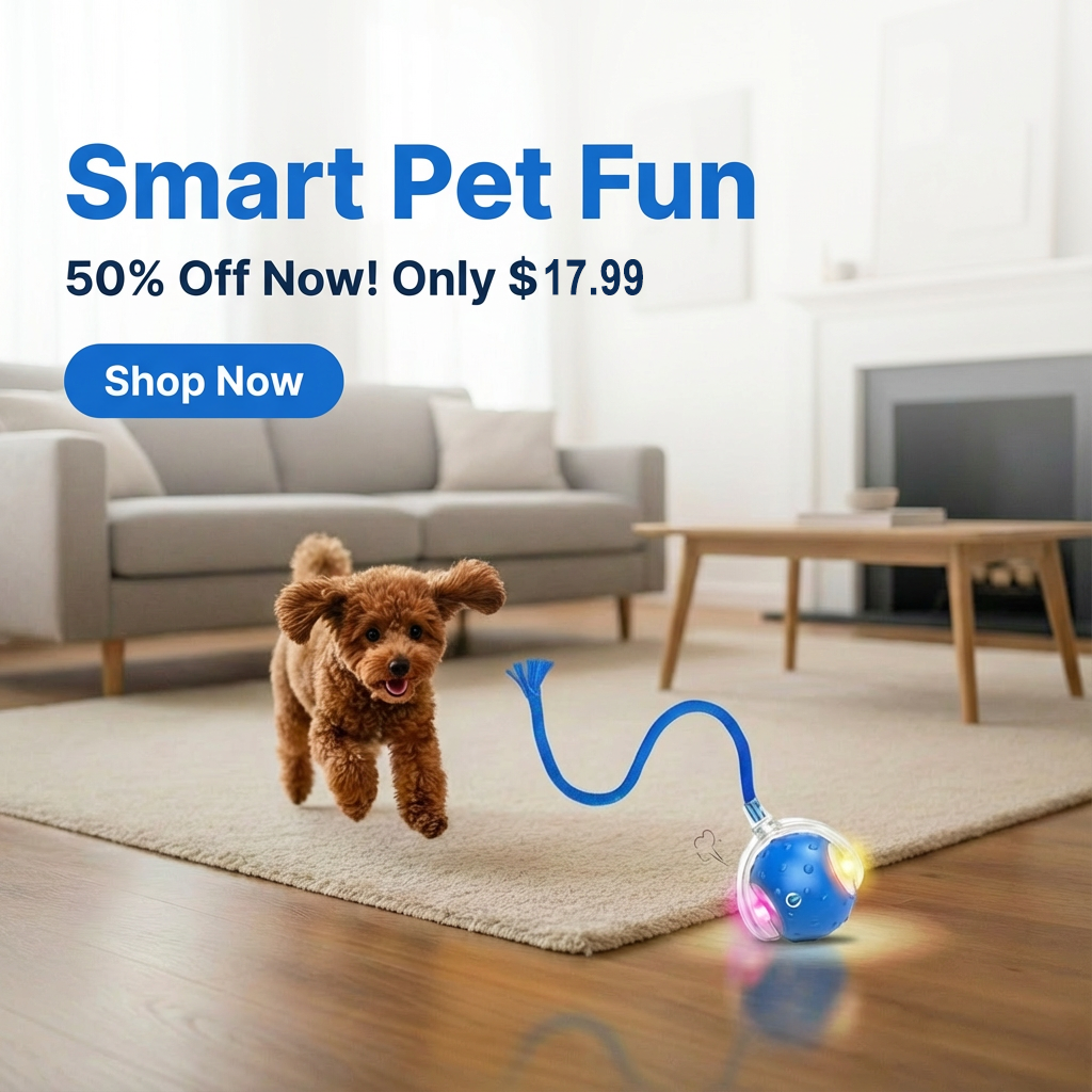 RoboChase Pet Toy Ball